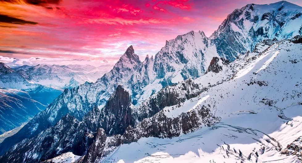 Italian Dolomites ski resorts panoramic vista with dramatic UNESCO World Heritage peaks including Sassolungo and Matterhorn, snow-covered Alpine slopes, traditional Italian mountain villages, and luxury ski hotels in Cortina d'Ampezzo and Val Gardena - premier winter skiing destination 2025