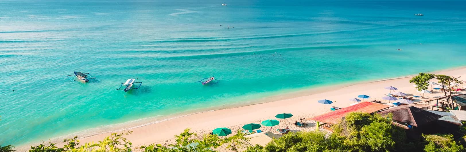 Canggu Bali - hip surf village with beachfront boutique hotels, rice paddies, trendy cafes, and digital nomad community on southwest coast Indonesia