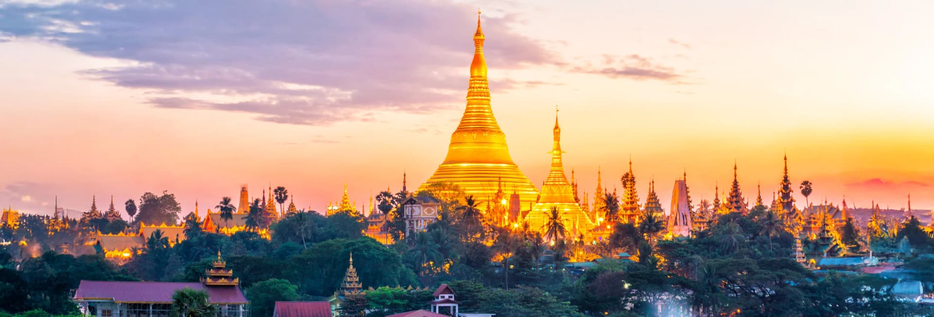 Myanmar Bagan in November 2025 - thousands of ancient Buddhist temples and pagodas at sunrise, hot air balloon rides over archaeological zone, Shwedagon Pagoda golden stupa in Yangon, Inle Lake floating gardens, and traditional culture during dry season best time to visit Myanmar