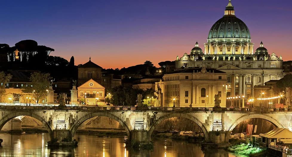 Rome Italy historic districts and boutique hotels travel guide featuring St Peters Basilica