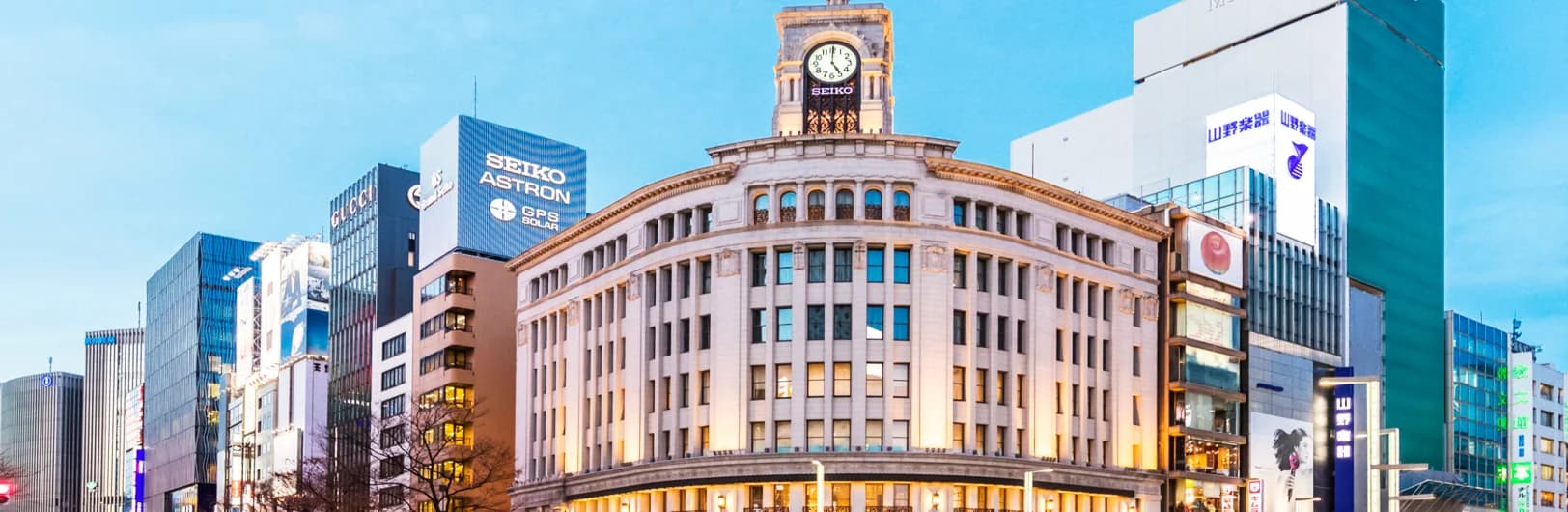 Ginza Tokyo Japan 2025 - luxury shopping district, Kabuki-za Theatre, Michelin restaurants and upscale hotels in elegant Tokyo