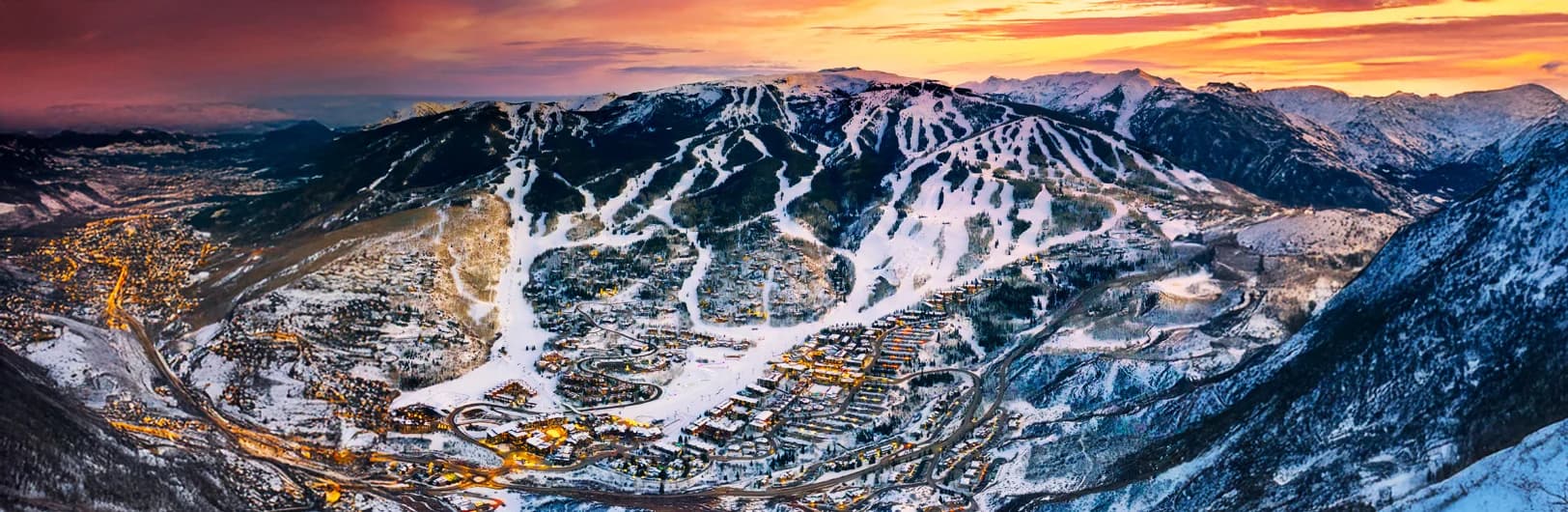Aspen Snowmass Colorado ski resort 2025/26 - Four mountains on Ikon Pass, luxury skiing and snowboarding, Victorian downtown Aspen, celebrity destination, and 5,527 acres of premier Rocky Mountain terrain