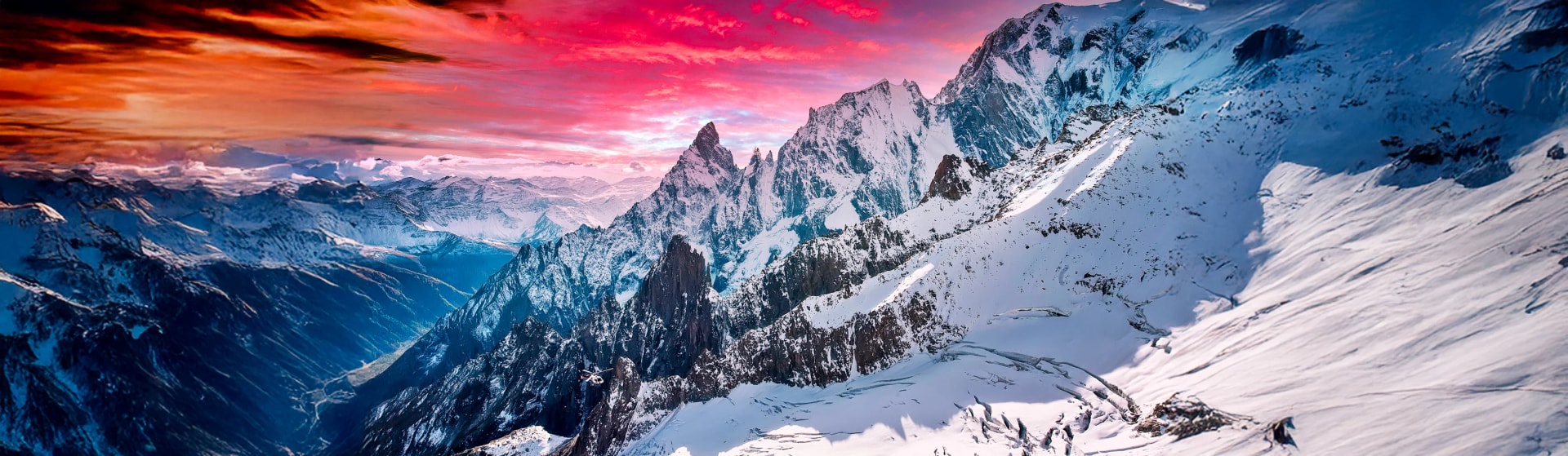 Italian Dolomites ski resorts panoramic view with dramatic UNESCO World Heritage mountain peaks, snow-covered slopes, modern ski lifts, and traditional alpine villages in Cortina d'Ampezzo and Val Gardena