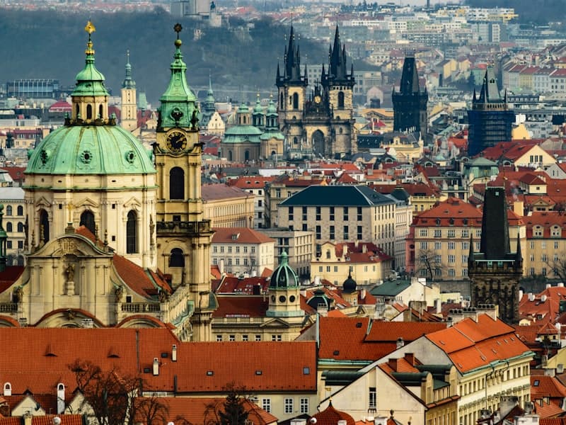 Prague travel guide 2026 - historic Old Town, Charles Bridge, Prague Castle and best neighborhoods in Czech Republic's capital